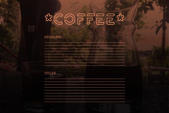 Adeeva Font - Preview 3