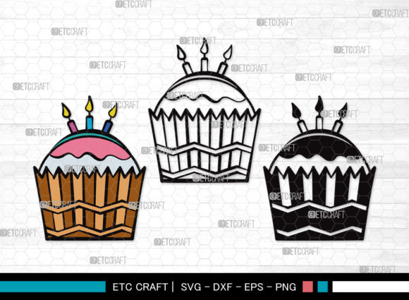 Birthday Cake SVG Cut File