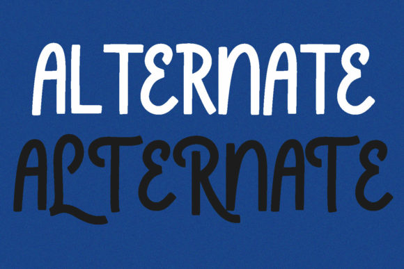 Boscher Font - Preview 3