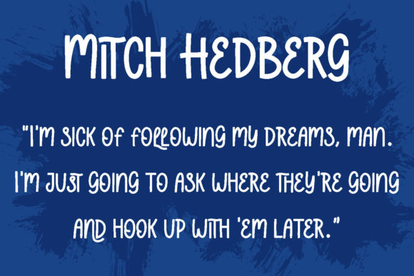 Boscher Font - Preview 4