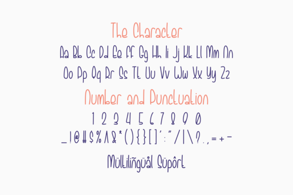 Bread Crafter Font PNG with transparent background - Preview 6