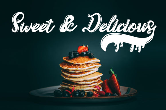 Butter Drips Font - Preview 2