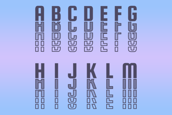 Dotted Font - Preview 1