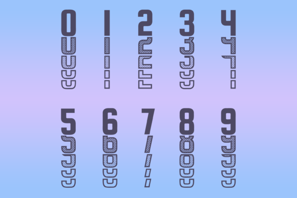 Dotted Font - Preview 3