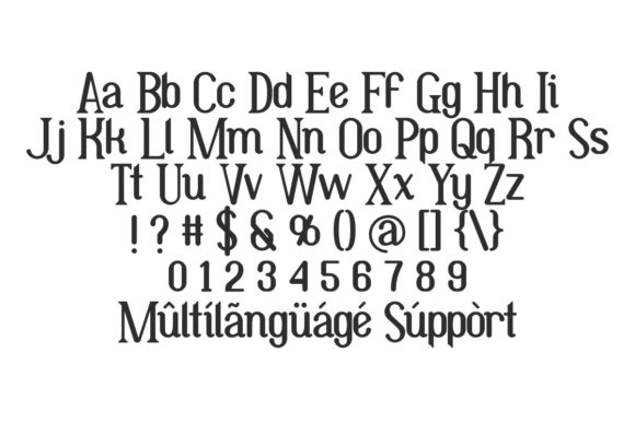 Fast Saga Font PNG with transparent background - Preview 2