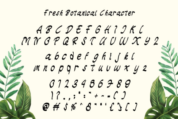Fresh Botanical Font - Preview 4