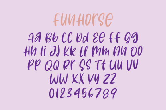 Fun Horse Font - Preview 3