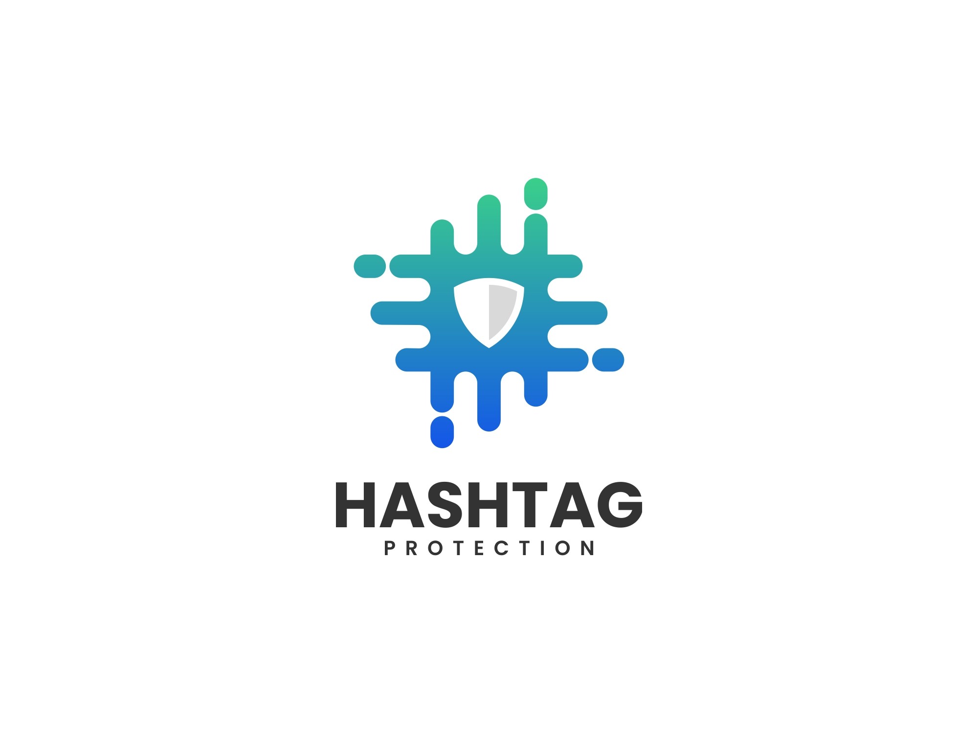 Hashtag Gradient Hashtag Gradient Logo Graphic by artnivora.std · Creative Fabrica