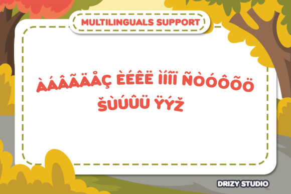 Kidmo Font PNG with transparent background - Preview 4