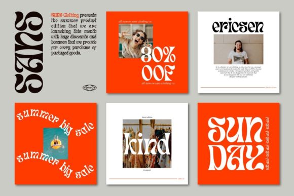 Kindred Youth Font PNG with transparent background - Preview 3