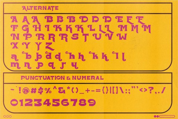 Muksti Font PNG with transparent background - Preview 6