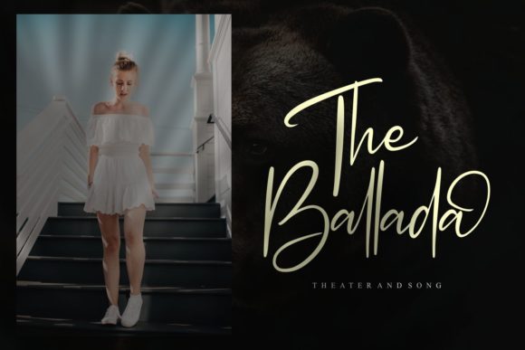 Northland Ballance Font PNG with transparent background - Preview 3
