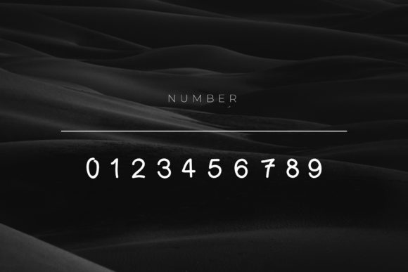 Quandam Font PNG with transparent background - Preview 3