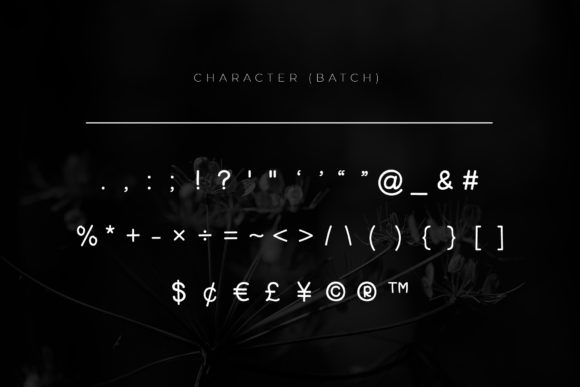 Quandam Font PNG with transparent background - Preview 4