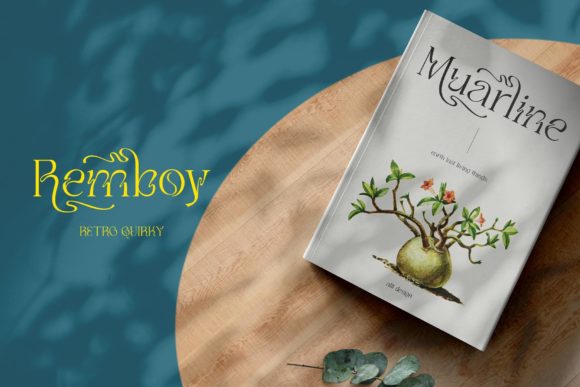 Remboy Font PNG with transparent background - Preview 3