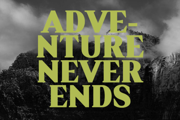Revon Font PNG with transparent background - Preview 1