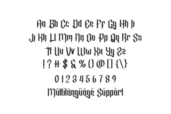 Royden Font PNG with transparent background - Preview 3