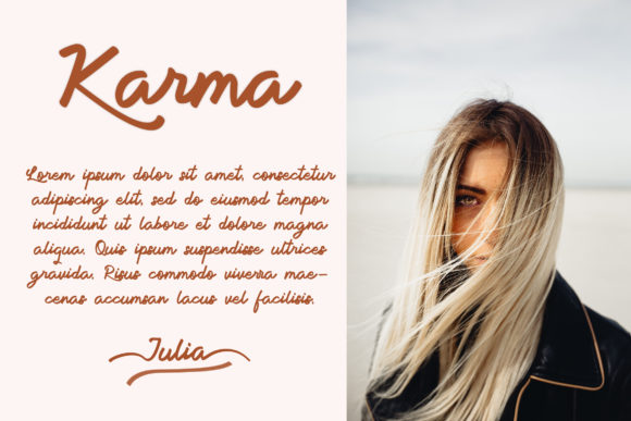 Allina Font - Preview 1