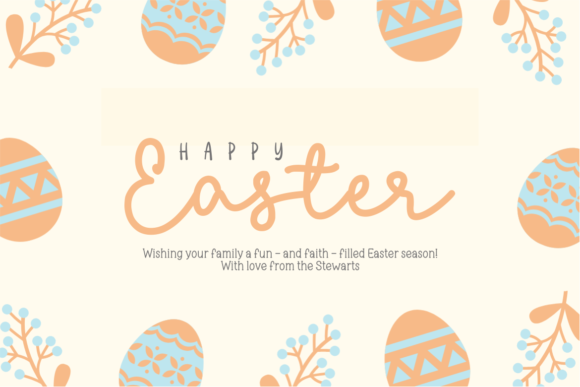 Amazing Easter Duo Font - Preview 1