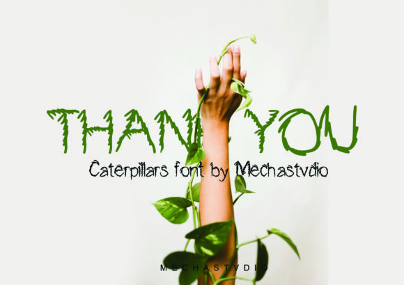 Caterpillars Font - Preview 2