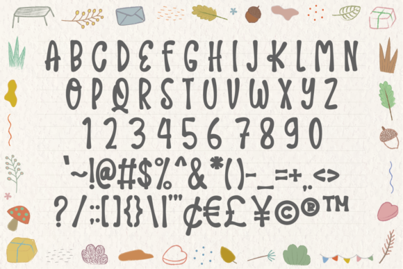 Craft Rainbow Font - Preview 3