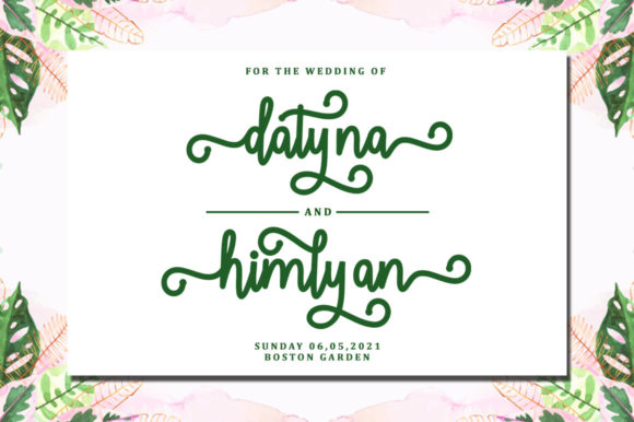 Dentany Font - Preview 2
