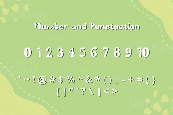 Elements Cartoon Font - Preview 4