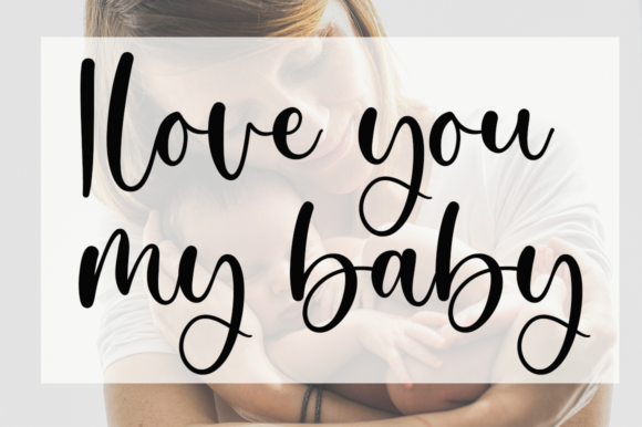 Justine Font PNG with transparent background - Preview 6