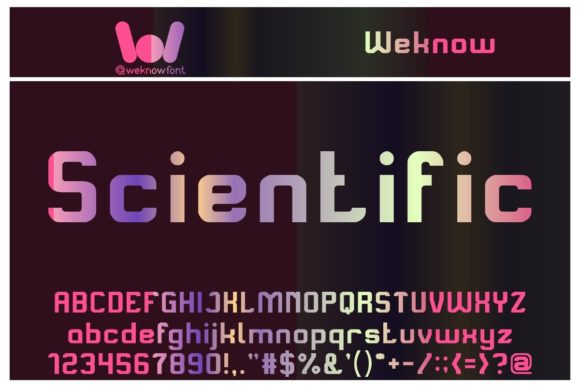 Alive in Science Fiction Font - Preview 2