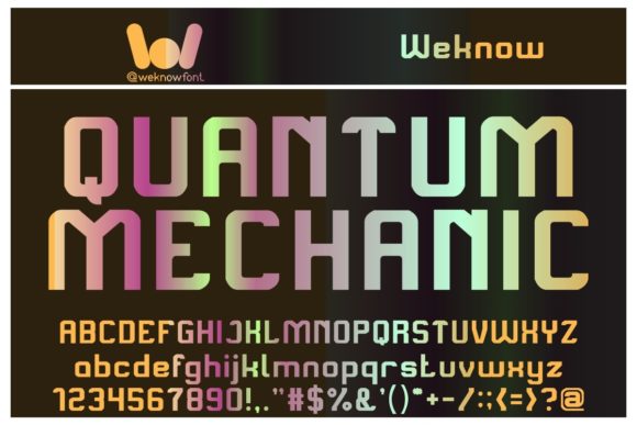 Alive in Science Fiction Font - Preview 4