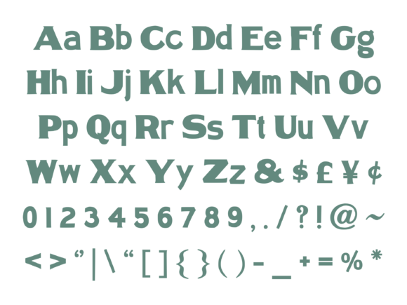 Aquarius Font - Preview 1