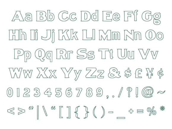 Aquarius Font - Preview 2