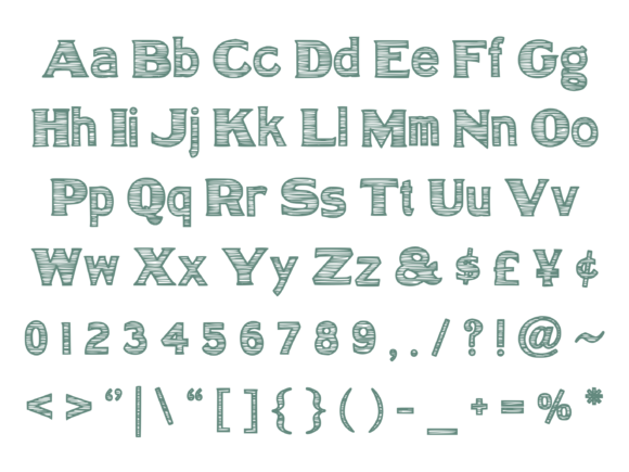 Aquarius Font - Preview 3