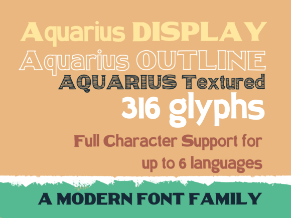 Aquarius Font - Preview 4