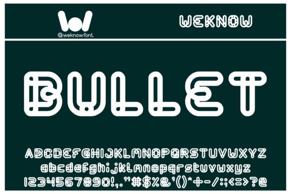 Armored Font - Preview 3