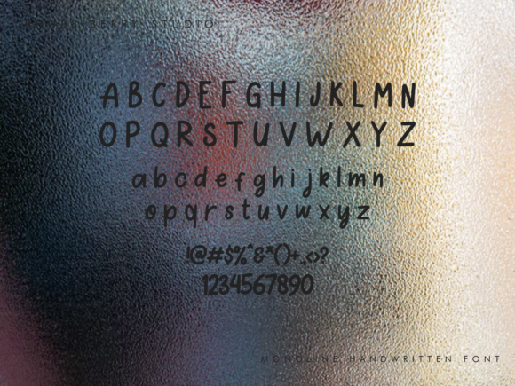 Elnino KIddy Font PNG with transparent background - Preview 5