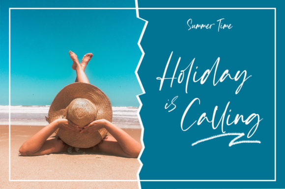 Holland Font PNG with transparent background - Preview 4