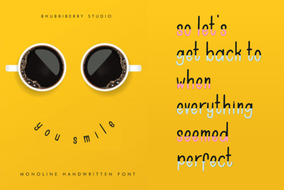 Little Parrot Font PNG with transparent background - Preview 2