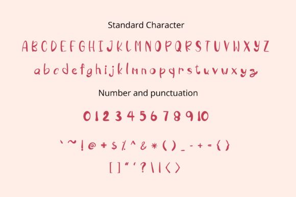 Pumpkin Tart Font PNG with transparent background - Preview 1