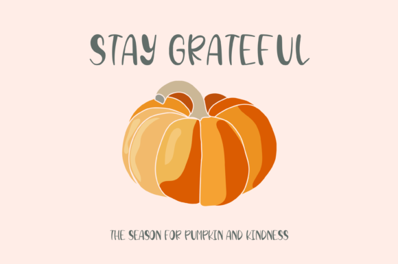 Pumpkin Tart Font PNG with transparent background - Preview 2