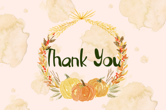 Pumpkin Tart Font PNG with transparent background - Preview 6