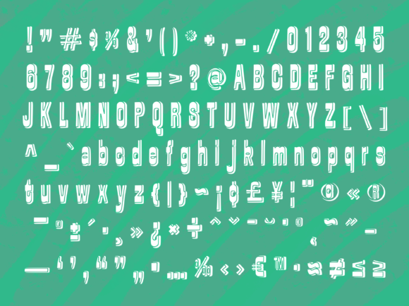 Rocket Power Font PNG with transparent background - Preview 2