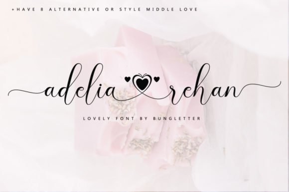 Adelia Rehan Font - Preview 5