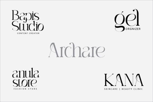 Archare Font - Preview 2