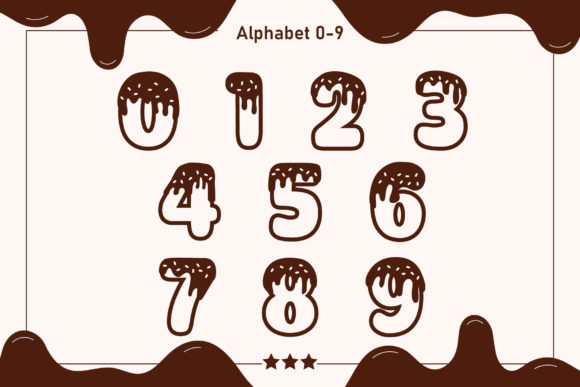 Donut Font - Preview 3