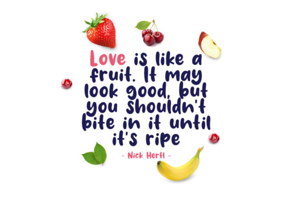 Fresh Fruit Font - Preview 1