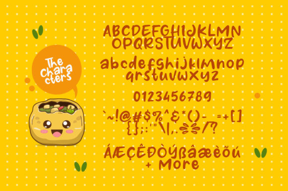 Panipuri Font PNG with transparent background - Preview 3
