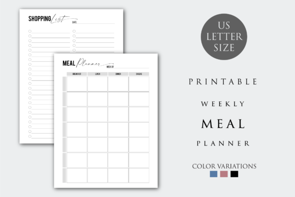 Printable Weekly Meal Planner