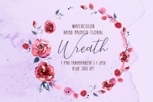 Watercolor Floral Wreath Graphic by DoFloro · Creative Fabrica