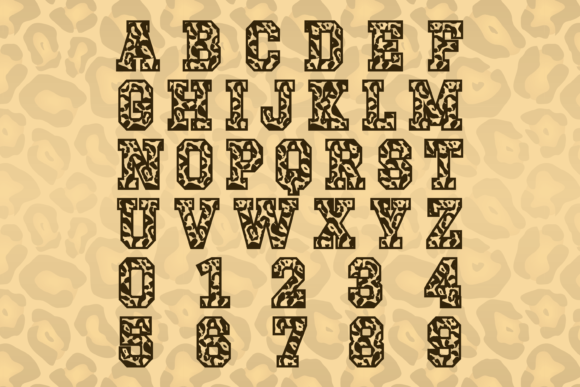 Jaguar Font PNG with transparent background - Preview 1
